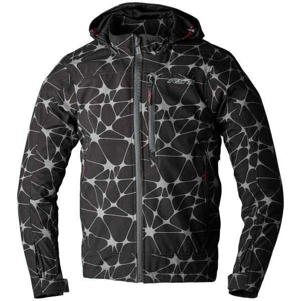RST RST RST Havoc CE Mens Textile Jacket Black Grey